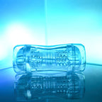 Gender X Double Fantasy – Dual-Ended Transparent Stroker > Sex Toys For Men > Masturbators Cup