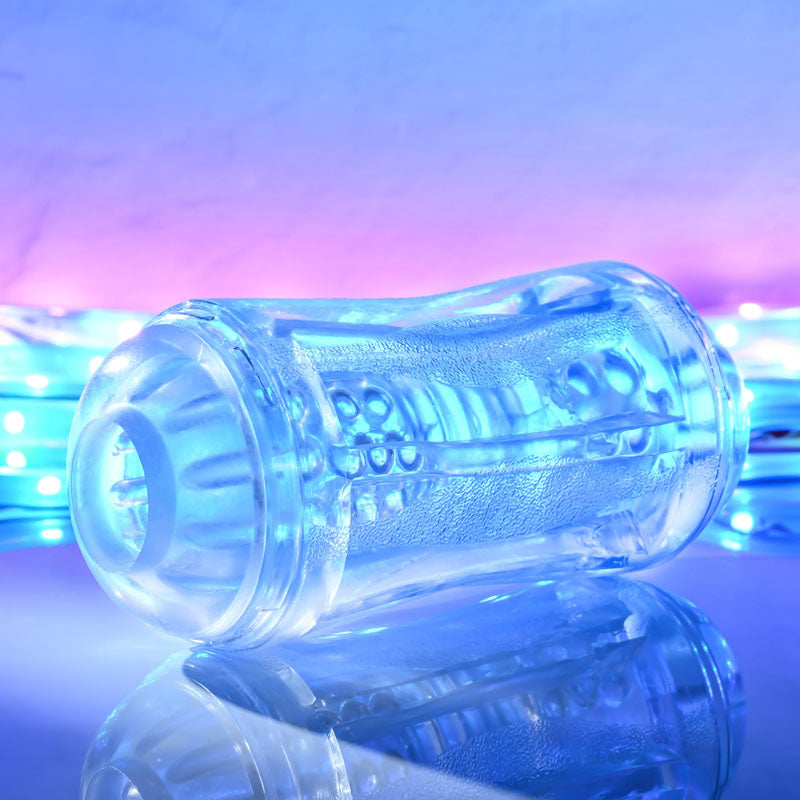 Gender X Double Fantasy – Dual-Ended Transparent Stroker > Sex Toys For Men > Masturbators Cup