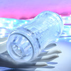 Gender X Double Fantasy – Dual-Ended Transparent Stroker > Sex Toys For Men > Masturbators Cup