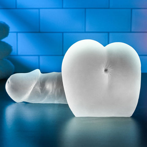 Gender X Stroke and Poke 8 Inch Stroker Dong Strokers - Vibrating