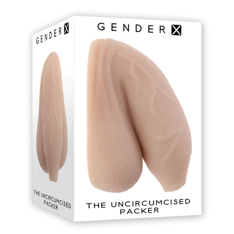 Gender X The Uncircumcised Packer Light 11.5 cm Realistic Adult Sex Toy Flesh Packers