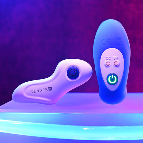 Gender X Beaded Pleasure - 11.4 cm Vibrating Anal Beads > Anal Range > Anal Beads