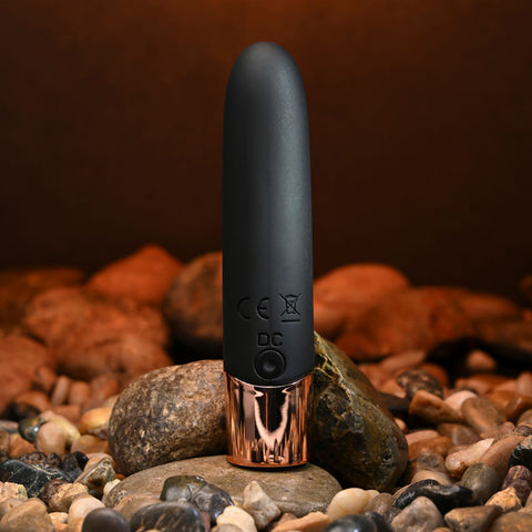Gender X The Gold Standard Rose Gold 10 cm USB Rechargeable Bullet Vibrator BULLETS