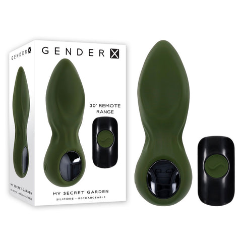 Gender X MY SECRET GARDEN Remote-Controlled Toy 14.6cm Green GENDER EXPRESSION