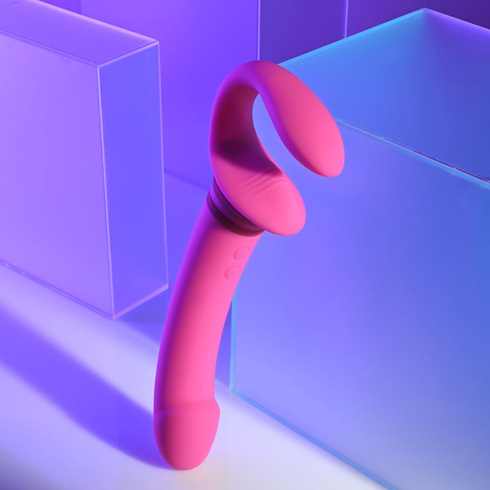 Gender X 21.9 cm Strapless Strap-On Vibrator > Dildos > Strapless Strap Ons