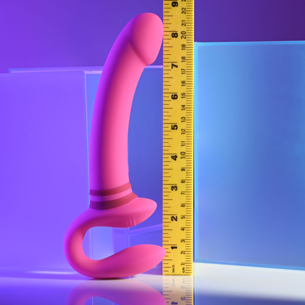 Gender X 21.9 cm Strapless Strap-On Vibrator > Dildos > Strapless Strap Ons