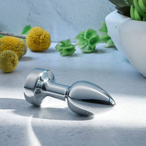 Gender X Rockin Metal Plug Mini - Sleek and Stylish Adult Sex Toy for Intimate Pleasure Butt Plugs - Vibrating