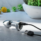 Gender X Rockin Metal Plug Mini – Sleek Tapered Metal Plug, Compact Size > Anal Range > Vibrating Butt Plugs