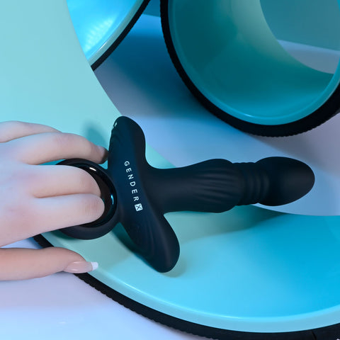 Gender X SLAYER Large Vibrator 20 cm Waterproof Silicone GENDER EXPRESSION