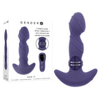 Gender X RING IT Waterproof Vibrator 16.5cm Length Purple > Anal Range > Anal Probes