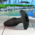 Gender X Teamwork (Black) – Remote-Controlled Vibrating Plug and Ring Set > Anal Range > Vibrating Butt Plugs