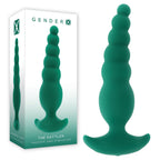 Gender X The Rattler – USB Rechargeable 17 cm Vibrating Twirling Anal Plug Green > Anal Range > Vibrating Butt Plugs