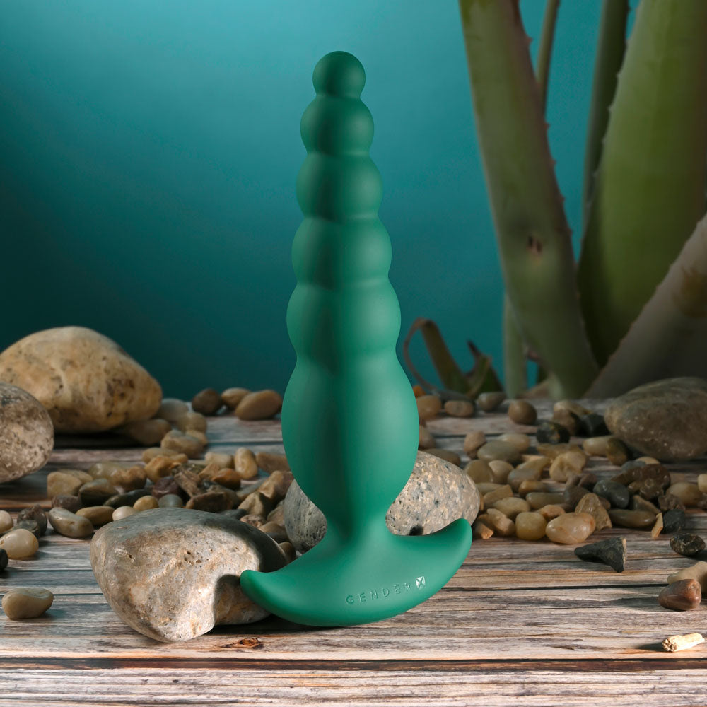 Gender X The Rattler – USB Rechargeable 17 cm Vibrating Twirling Anal Plug Secondary image