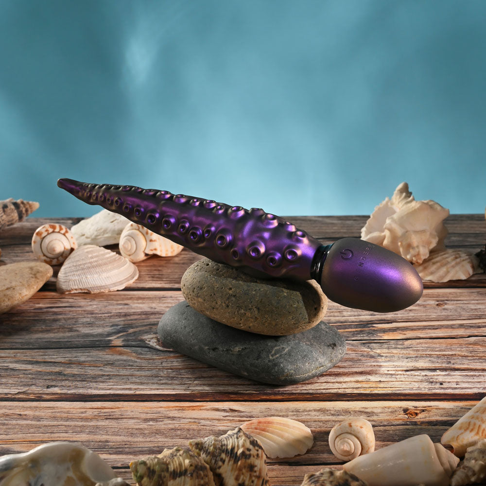 Gender X Into the Deep – USB Rechargeable 21.7 cm Tentacle Massage Wand > Sex Toys > Massage Wands