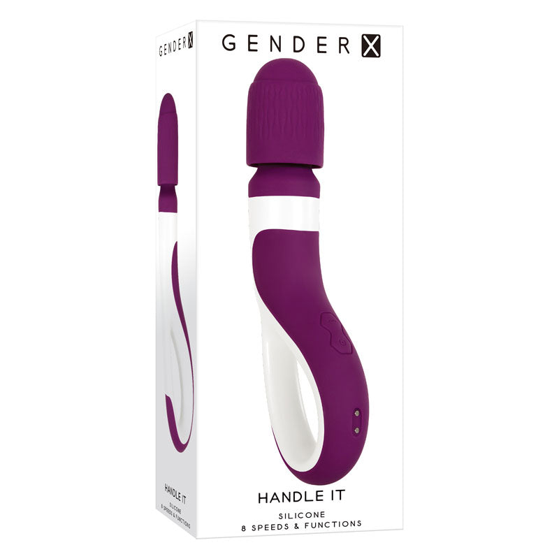 Gender X HANDLE IT - White Massager Wand 19cm > Sex Toys > Massage Wands