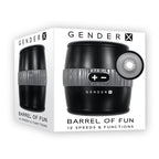 Gender X Barrel of Fun – USB Rechargeable Stroker > Sex Toys For Men > Masturbators > Vibrating
