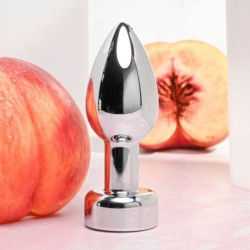 Gender X Rockin' Metal Plug 9.3 cm Butt Plug Butt Plugs - Vibrating