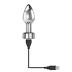 Gender X Rockin' Metal Plug 9.3 cm Butt Plug > Anal Range > Vibrating Butt Plugs