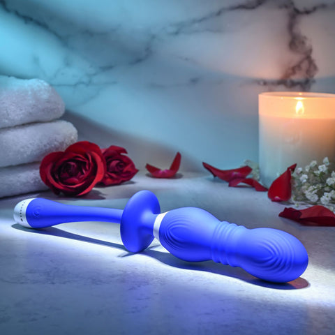 Gender X PLAY BALL - Double Orb Thrusting Vibrator 25 cm Butt Plugs - Vibrating
