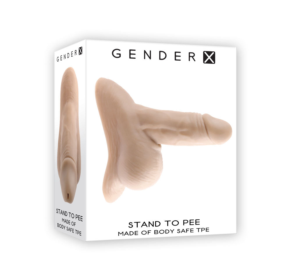 Gender X Stand to Pee Light Realistic Stand to Pee Funnel Flesh GENDER EXPRESSION
