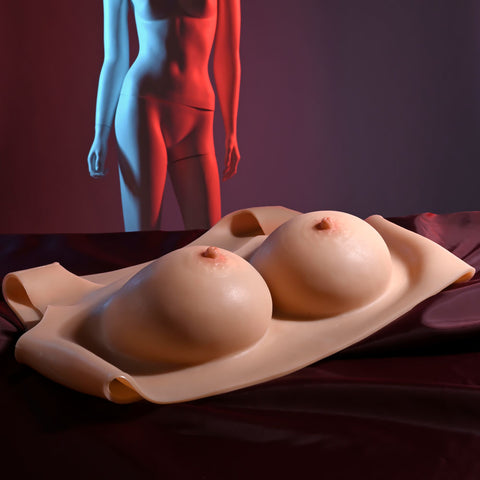 Gender X Undergarments Plate C Cup Wearable Breasts Light C Cup Size Bodyforms