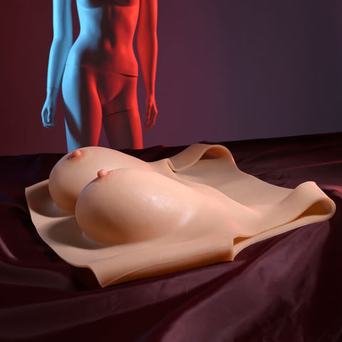 Gender X Undergarments Plate C Cup Wearable Breasts Light C Cup Size Bodyforms