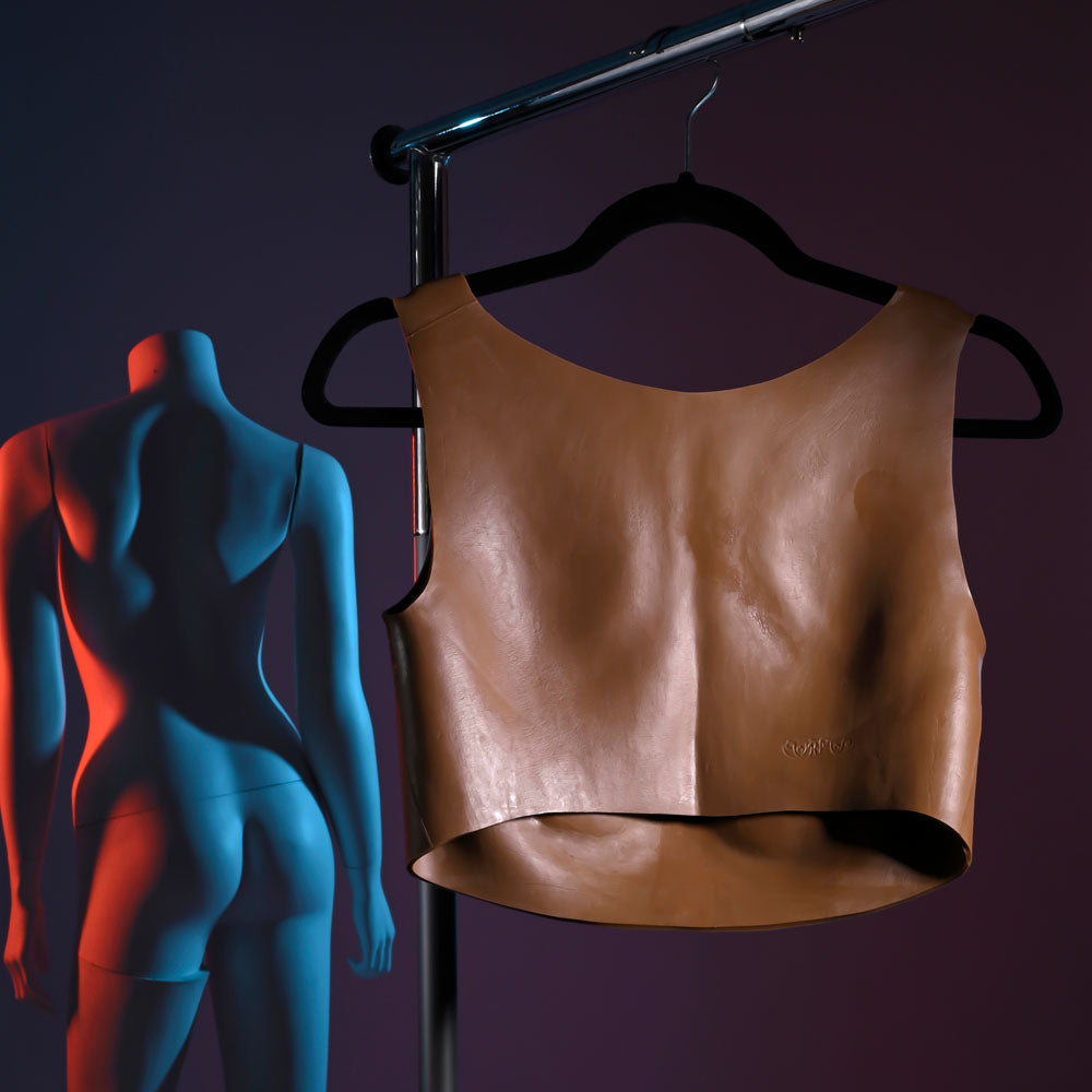 Gender X Undergarments Plate C Cup Dark Silicone Enhancements > Gender > Bodywear