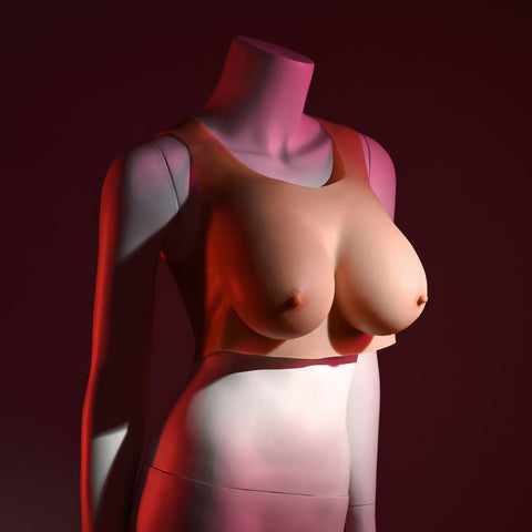 Gender X Undergarments Plate D Cup Wearable Breasts Light D Cup Size Bodyforms