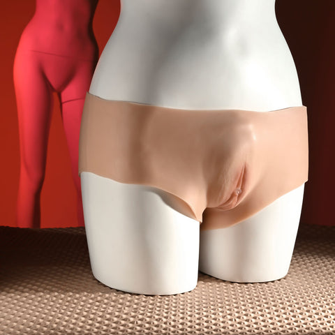 Gender X Undergarments Wearable Vagina Briefs Light Comfort and Play Bodyforms