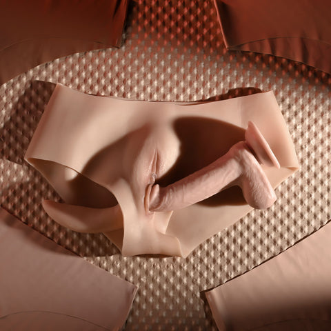 Gender X Undergarments Wearable Vagina Briefs Light Comfort and Play Bodyforms