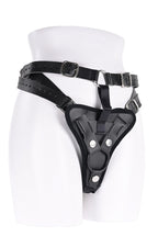 Sportsheets Aurora High Waisted Strap-On Harness (Black) Adjustable Up to 60 Inch Hips - Strap-On Harness > Dildos > Strap On Harnesses
