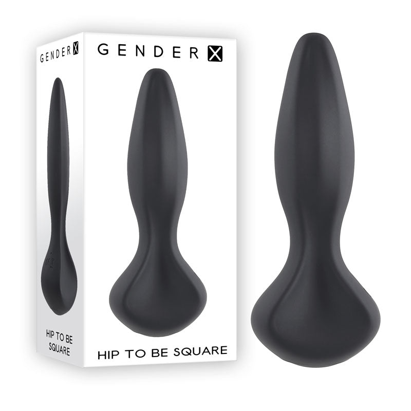 Gender X HIP TO BE SQUARE - 6 Inch Vibrating Plug > Anal Range > Vibrating Butt Plugs Main image