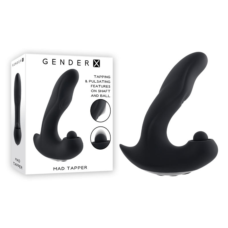 Gender X MAD TAPPER - Double Tapping Vibrating Massager 14.7cm > Vibrators > Unconventional Main image