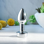 Gender X Rockin Metal Plug Mini – Sleek Tapered Metal Plug, Compact Size > Anal Range > Vibrating Butt Plugs