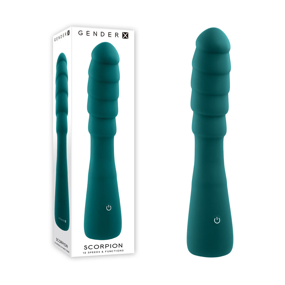 Gender X SCORPION Vibrator 21.2 cm Long Ribbed Design > Vibrators > Standard Vibrators Main image