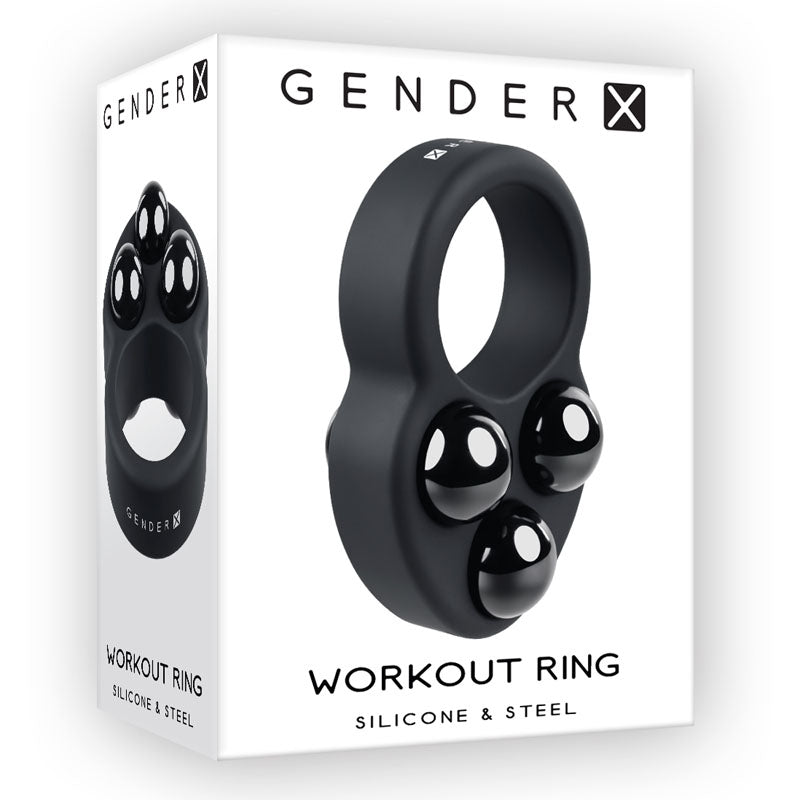 Gender X Workout Ring Weighted Cock Ring > Cock Ring > Single Main image