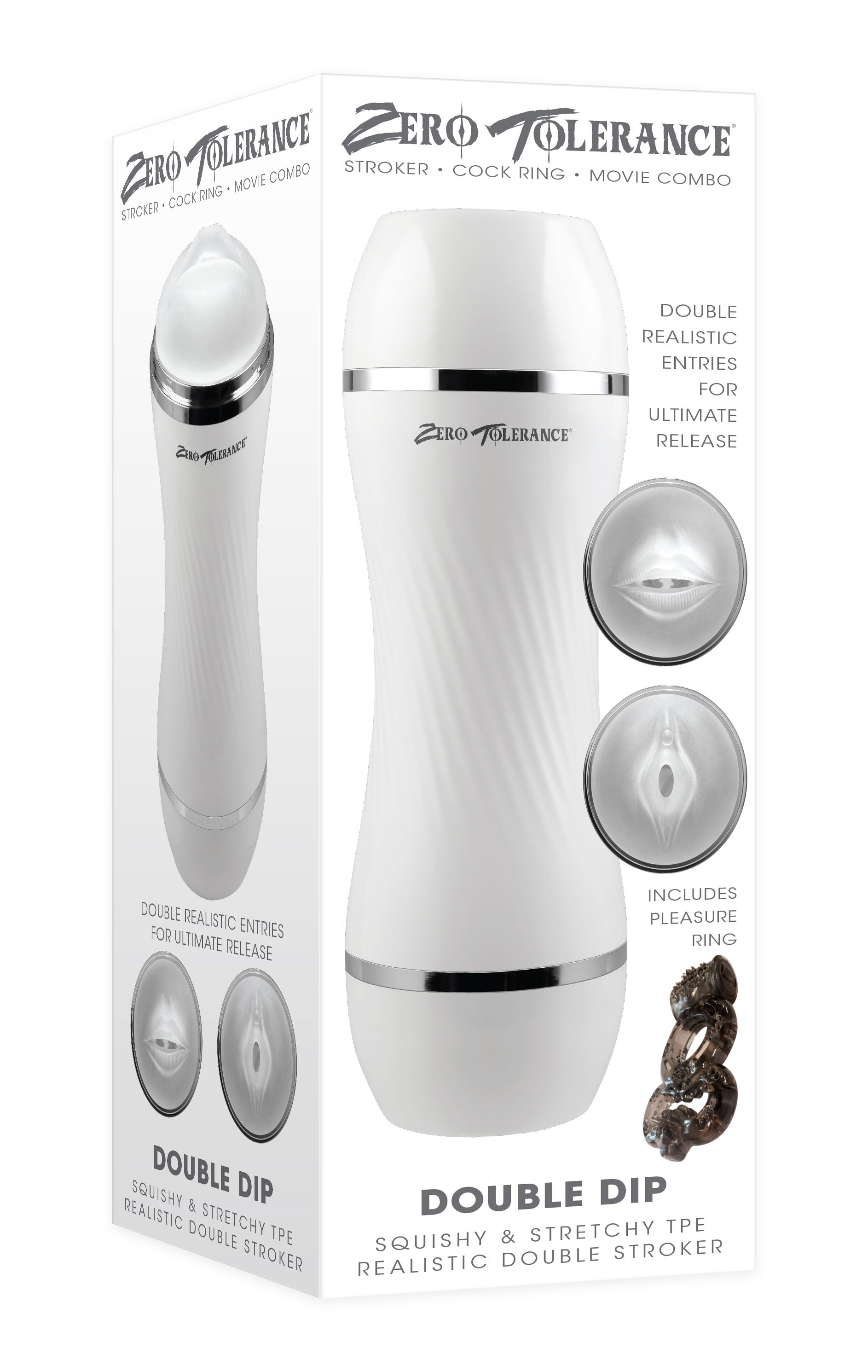 Zero Tolerance DOUBLE DIP - Double Ended Stroker Strokers - Manual