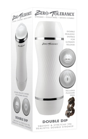 Zero Tolerance DOUBLE DIP - Double Ended Stroker Strokers - Manual