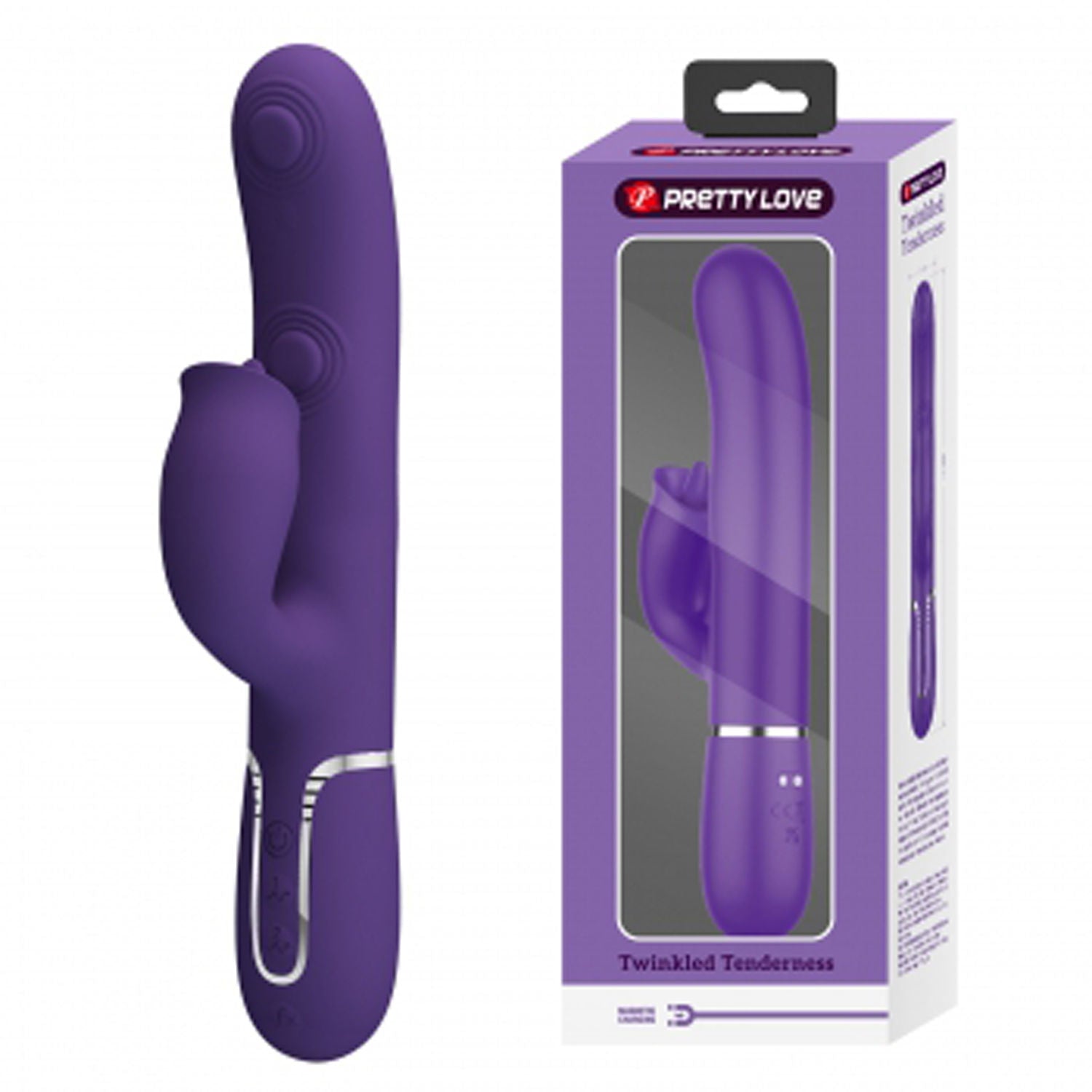 Pretty Love Gigi – 3-in-1 Multi-Function Rabbit Vibrator with 7 Settings Secondary image