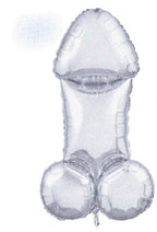 Little Genie Glitterati Disco Penis 3 Foot Mylar Balloon Party Decoration > Novelties > Gag Gifts