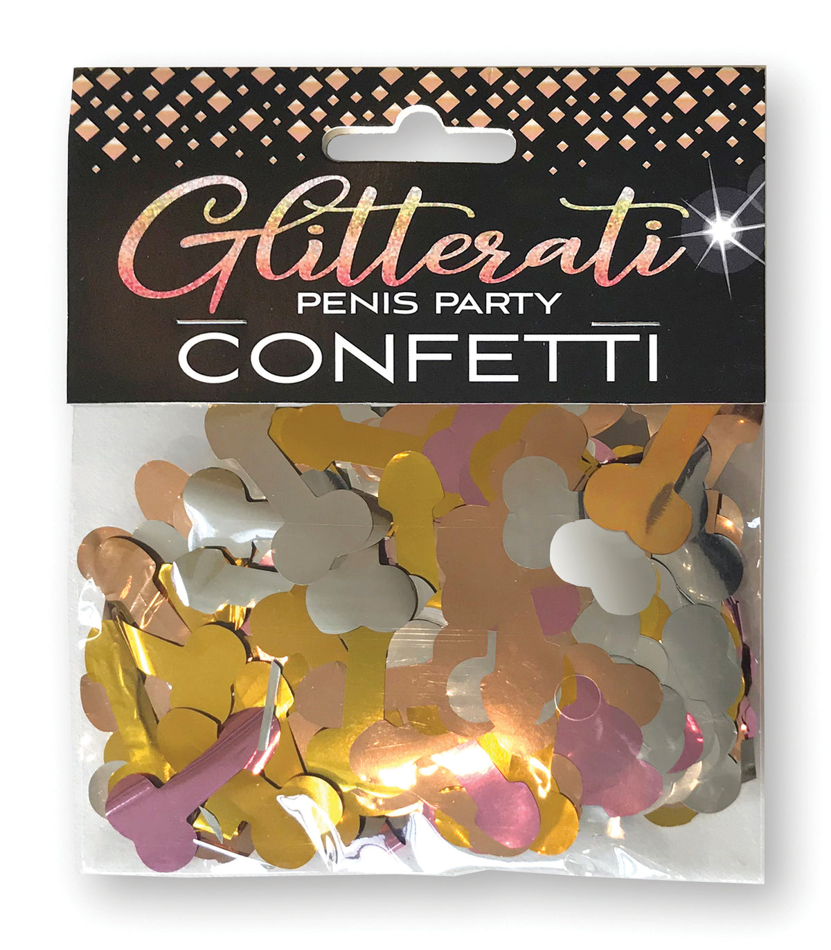 Glitterati Penis Confetti Party Table Decoration > Novelties > Party Supplies