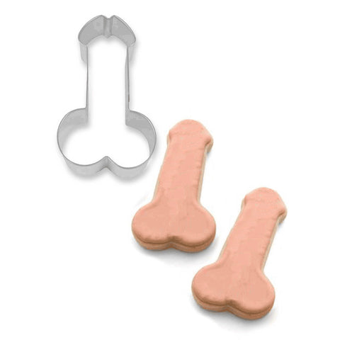 Glitterati Penis Cookie Cutter for Fun Baking and Unique Party Treats Party Supplies
