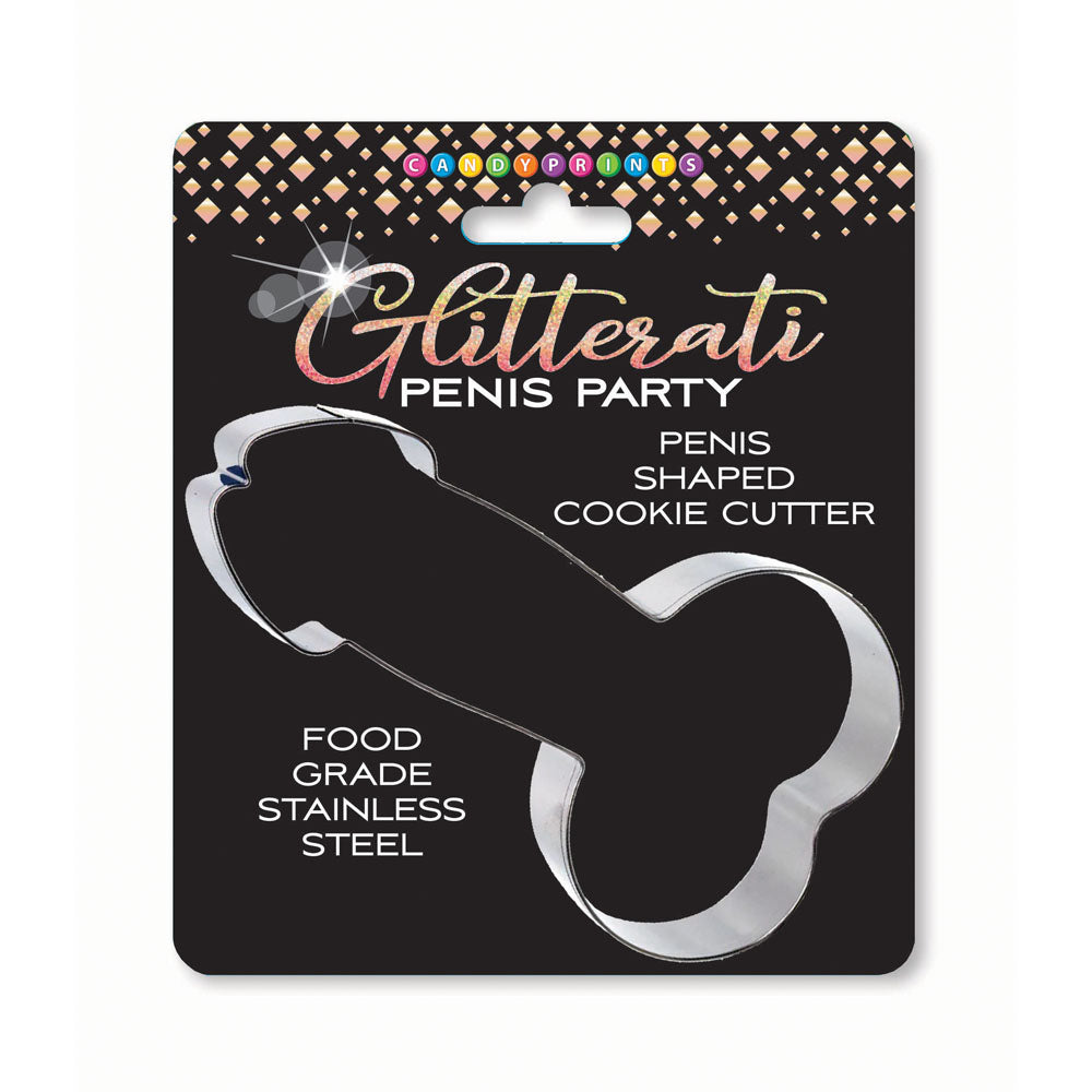 Glitterati Penis Cookie Cutter > Novelties > Party Supplies