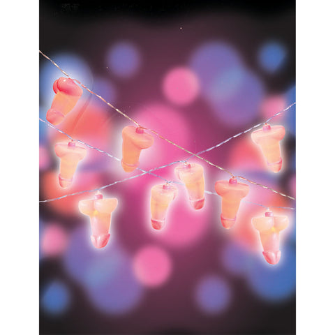 Glitterati Penis Party String Lights for Bachelorette Parties and Celebrations Gag Gifts & Novelties