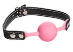 Glow Gag Glow in the Dark Silicone Ball Gag Pink > Bondage Gear > Gags and Bits