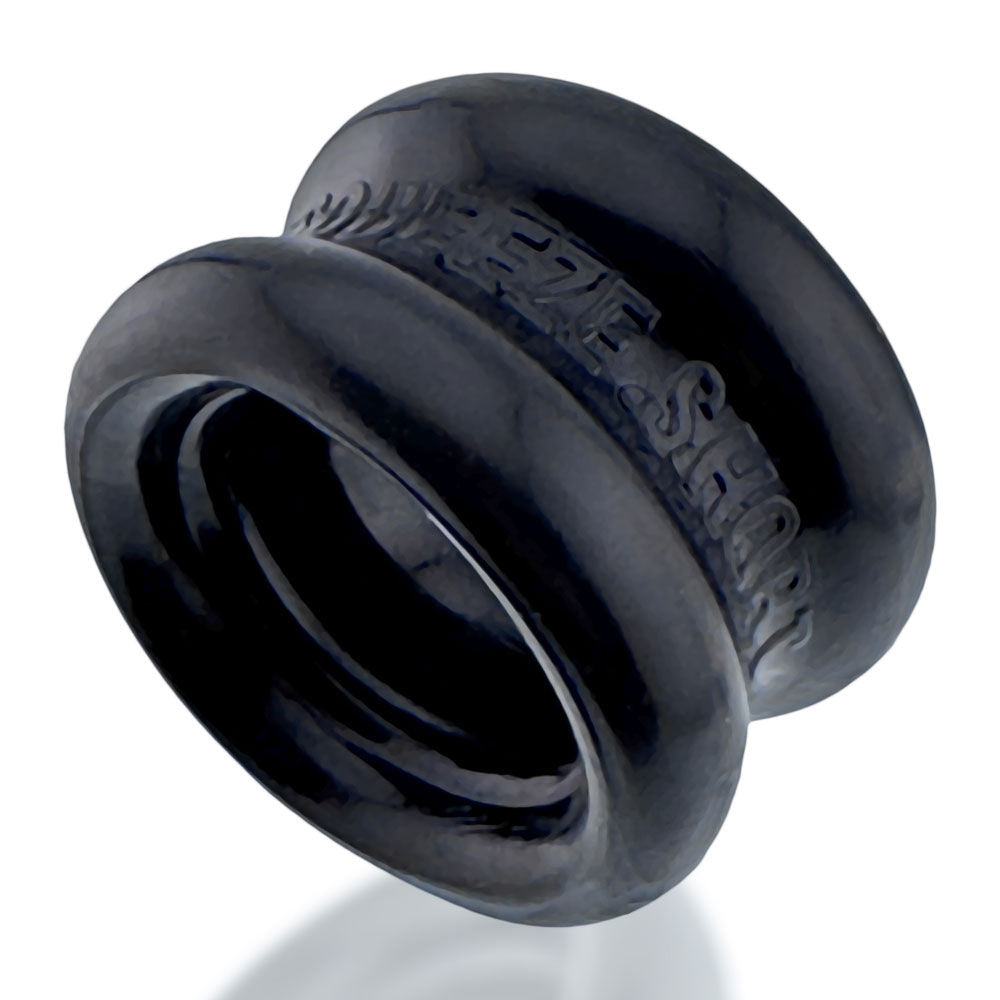 Squeeze Short (Black) – Rubber Ballstretcher > Sex Toys For Men > Ball Stretchers