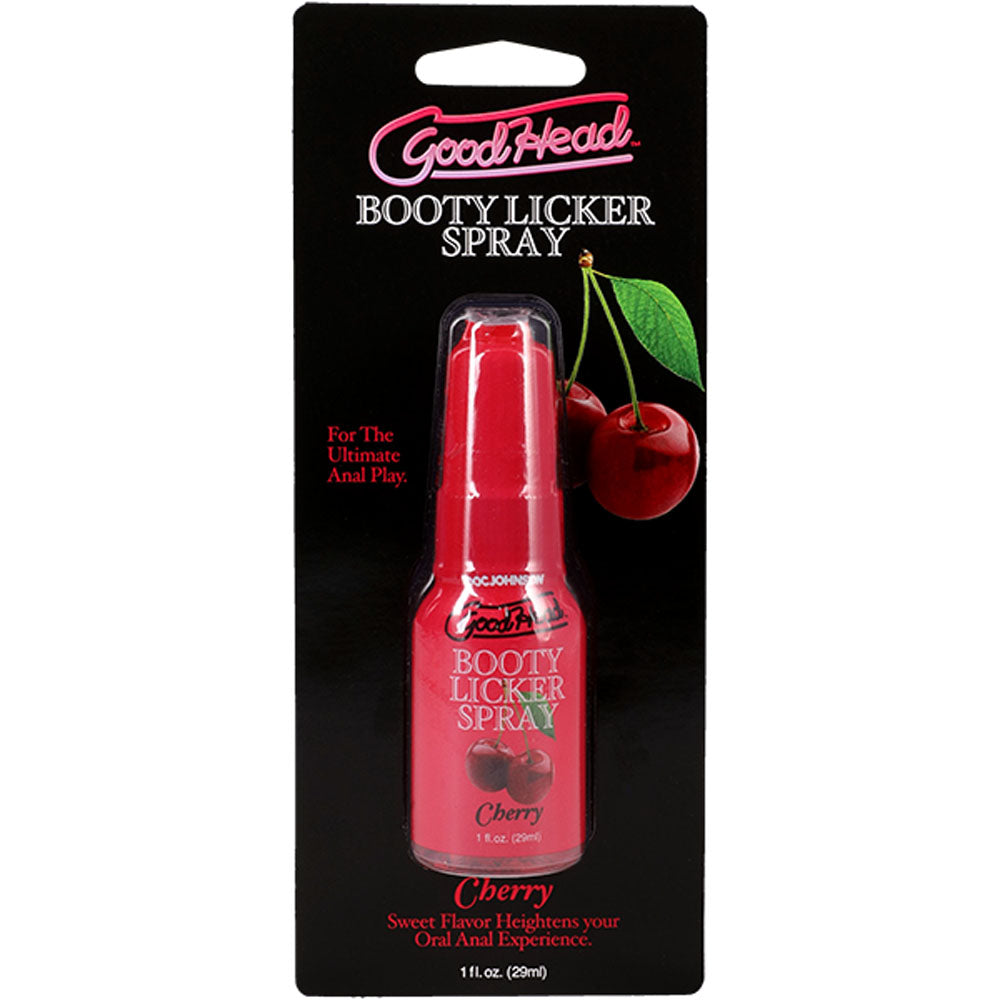 GoodHead Booty Licker Spray Cherry 29ml - Tasty Flavored Pleasure > Lube > Oral Gels & Sprays Main image