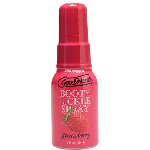 GoodHead Booty Licker Spray Strawberry 29 ml Delicious Flavor Oral Gels & Sprays