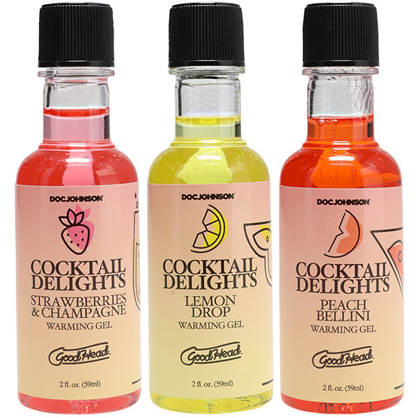 GoodHead Cocktail Delights Edible Oral Gel 3 Pack Flavors 59ml Secondary image