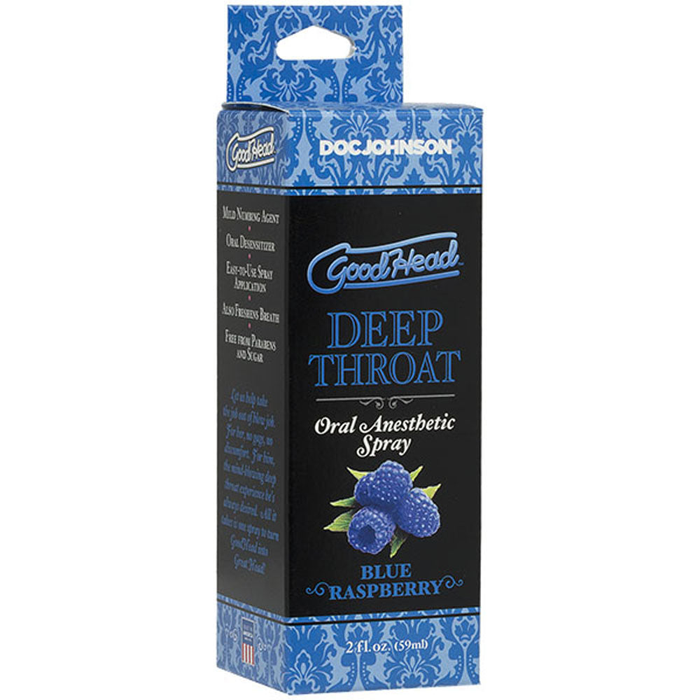 GoodHead Deep Throat Spray Wild Watermelon Adult Intimacy Aid > Lube > Oral Gels & Sprays
